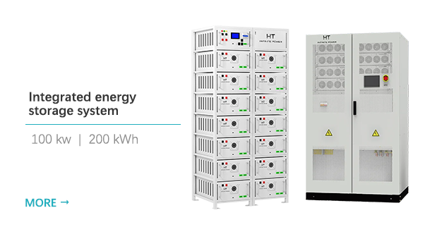 Sistema Integrado de Armazenamento de Energia HT Infinitepower 100 kW / 200 kWh